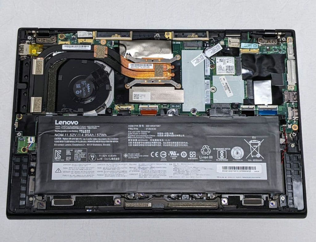 [ジャンクA] X1 Carbon gen6 ( 八世i5/8G/スト無 )