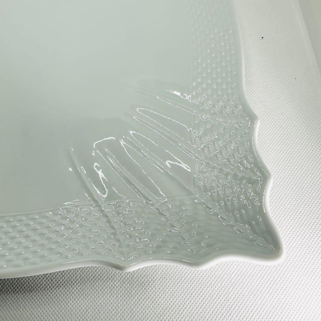 ★美品★リチャードジノリ ベッキオホワイト スクエアプレート 30cm 大皿