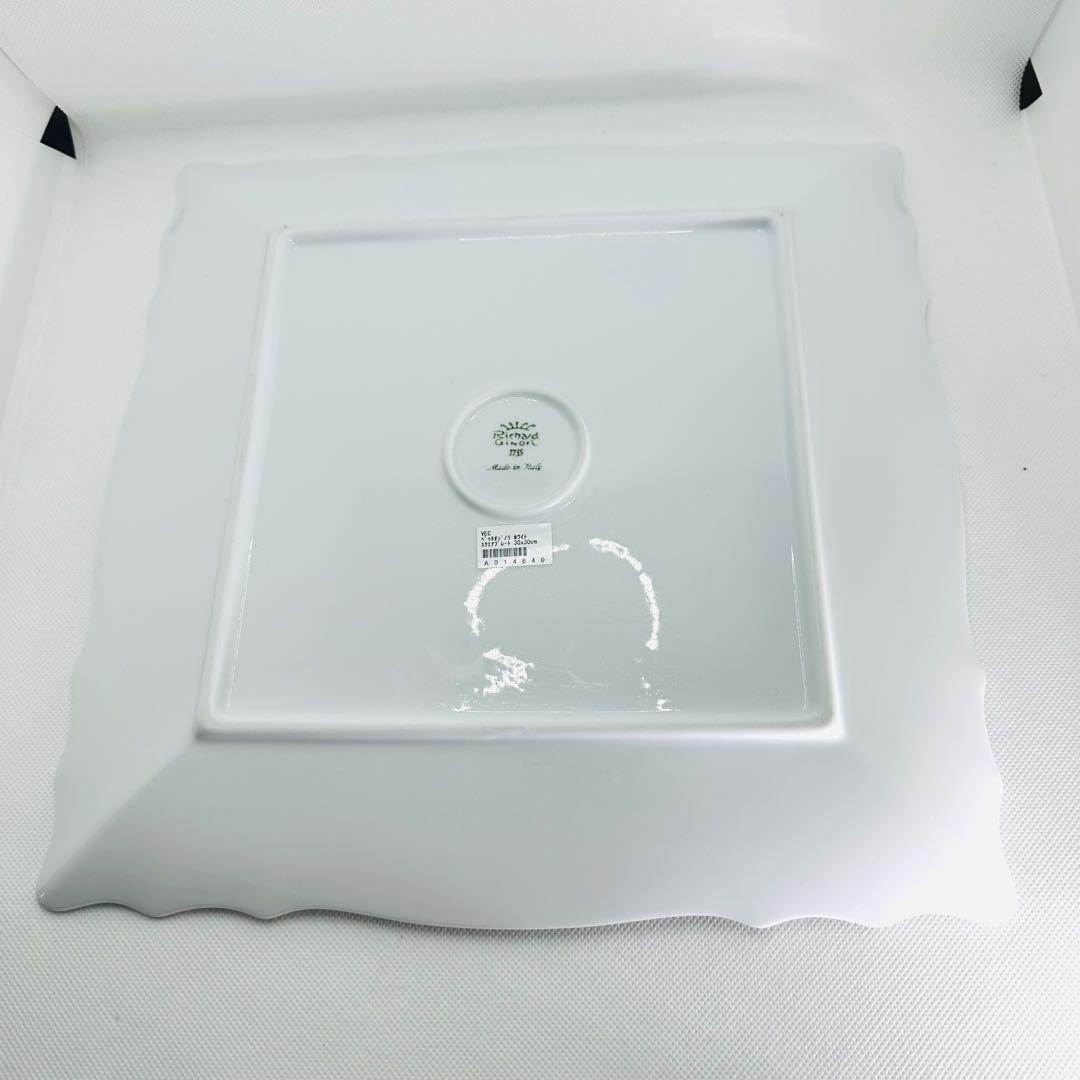 ★美品★リチャードジノリ ベッキオホワイト スクエアプレート 30cm 大皿