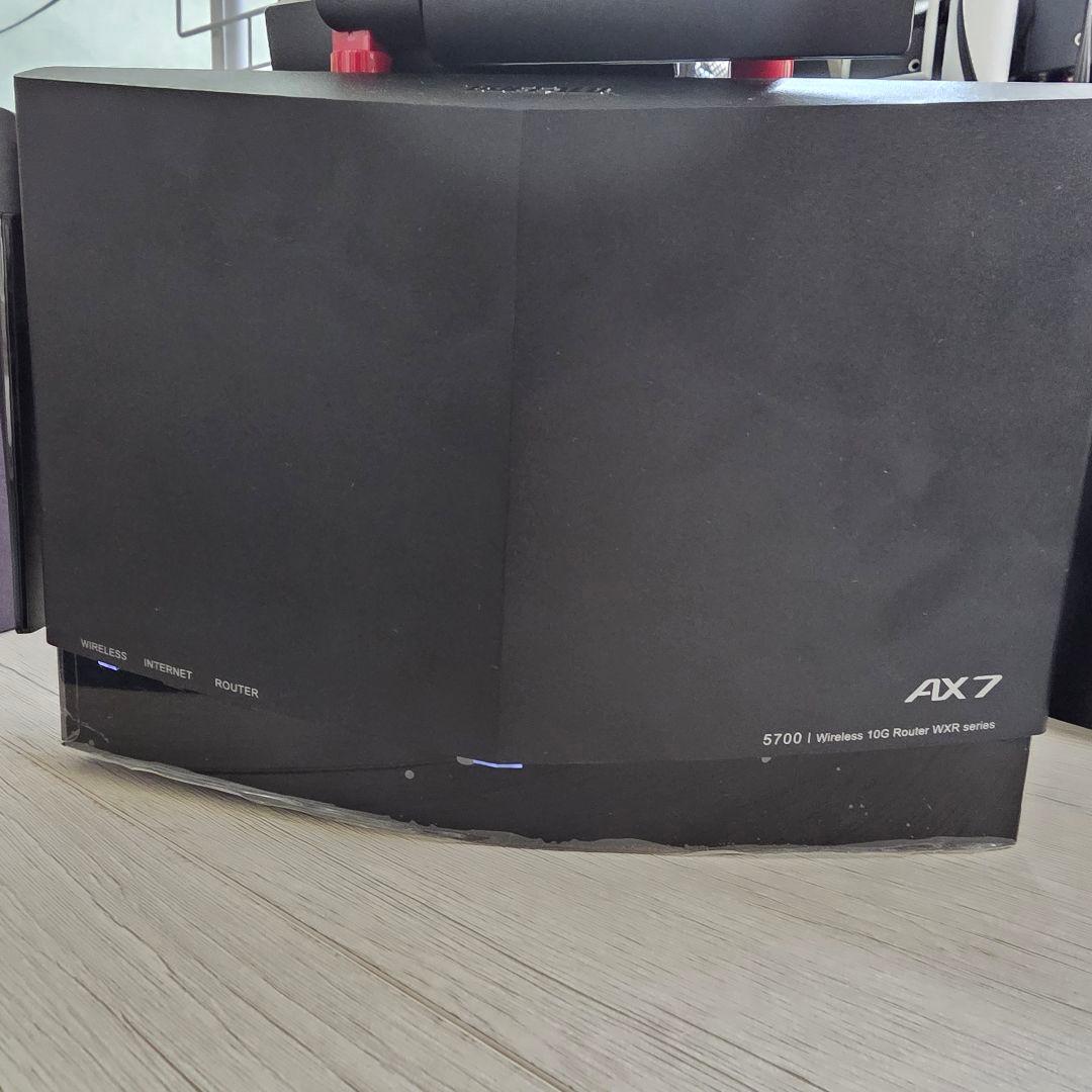 BUFFALO WXR-5700AX7S/D 無線ルーター 通電確認済み