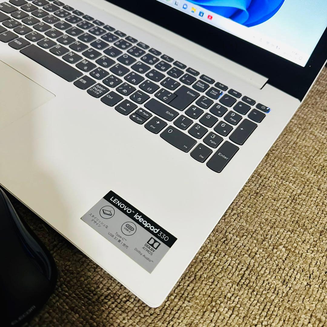 S193 LENOVOノートパソコンSSD高速 WEBカメラ Windows11