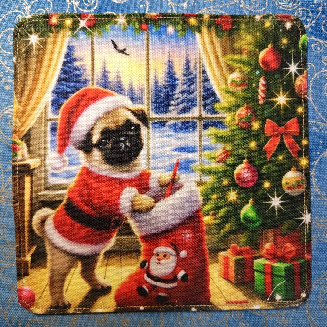 アロママ　ハンカチ　Xmas　冬パネル柄　19枚