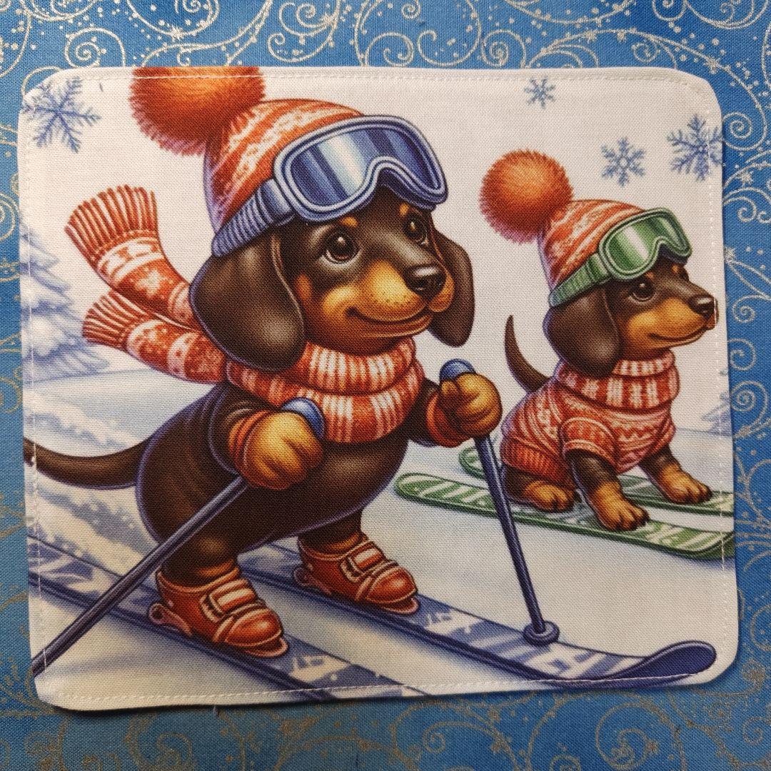 アロママ　ハンカチ　Xmas　冬パネル柄　19枚