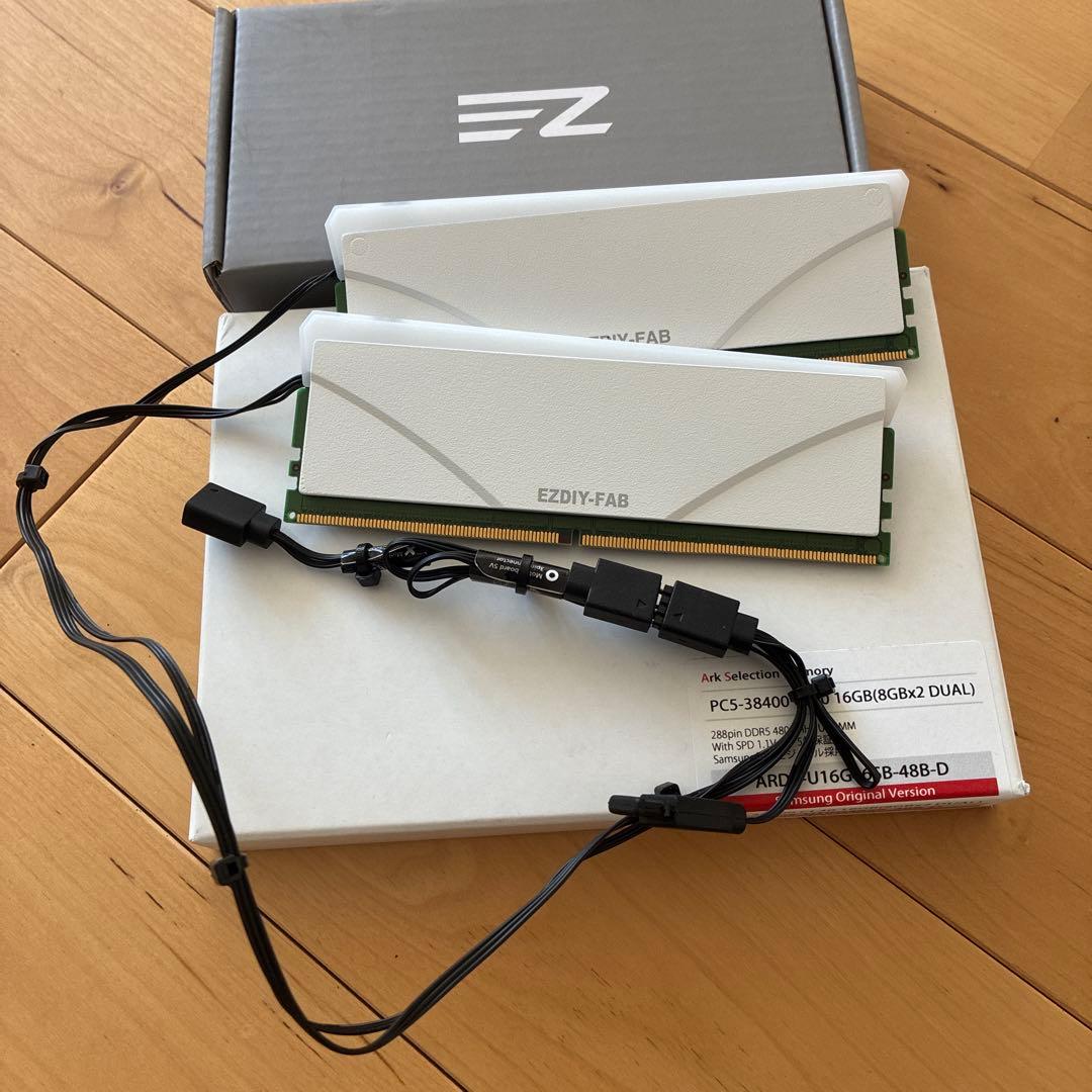 DDR5 4800MHz 16GB (8GBx2) メモリキット