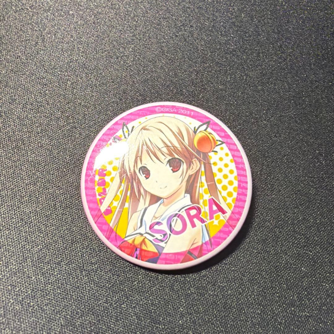 戯画 BALDR SKY バルドスカイ 水無月空 缶バッジ　希少