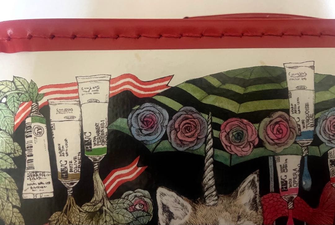 【廃盤】ヒグチユウコ×ホルベイン 水彩画材トランクセットのペーパートランクのみ