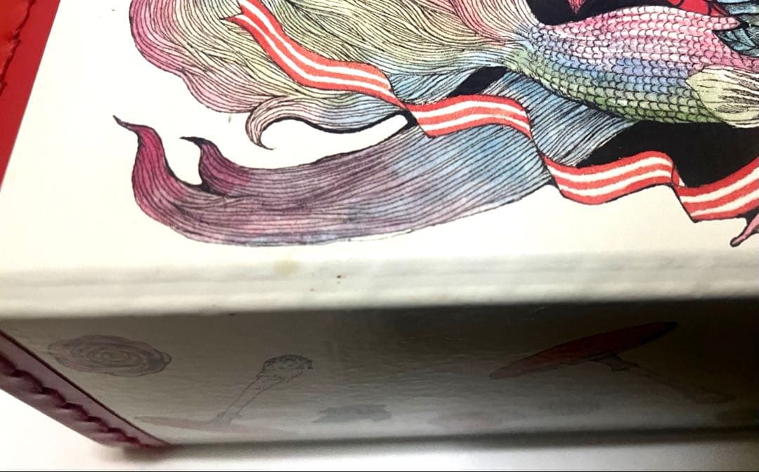 【廃盤】ヒグチユウコ×ホルベイン 水彩画材トランクセットのペーパートランクのみ