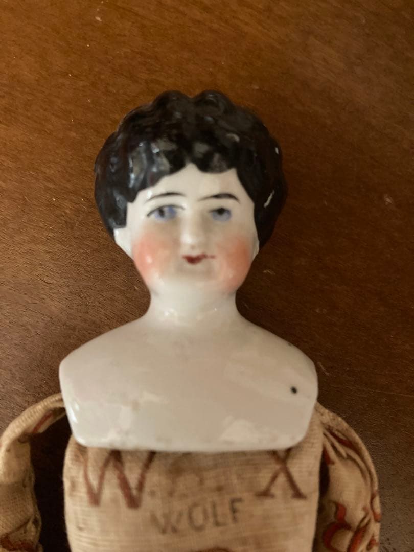 美品　最終価格！！珍しいチャイナヘッドドール　ビスクドール　アンティークドール