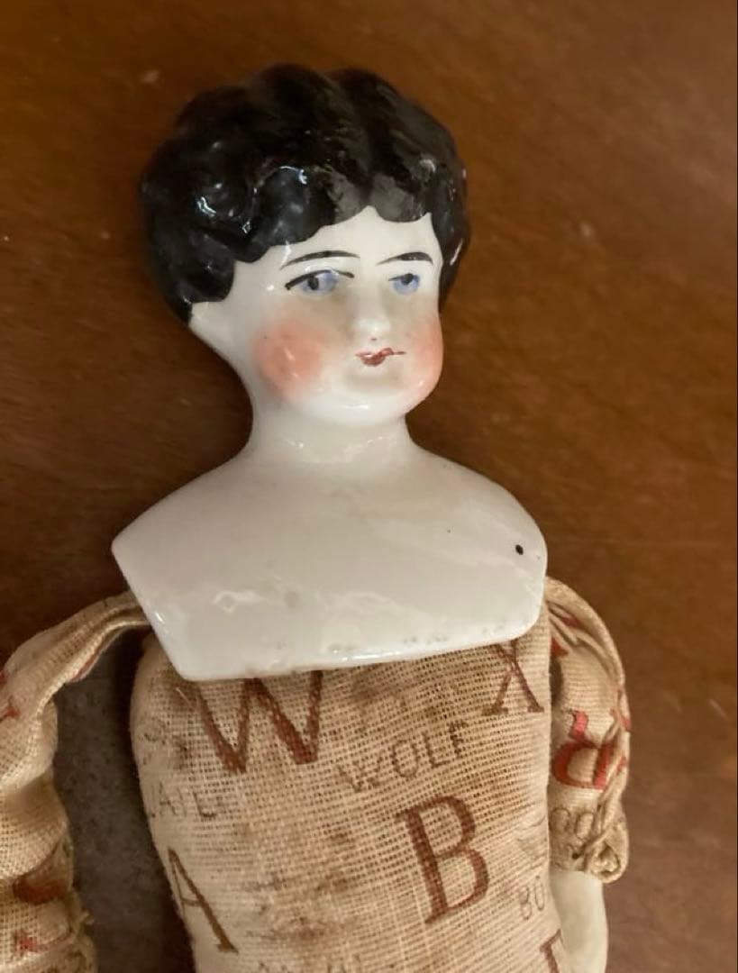 美品　最終価格！！珍しいチャイナヘッドドール　ビスクドール　アンティークドール