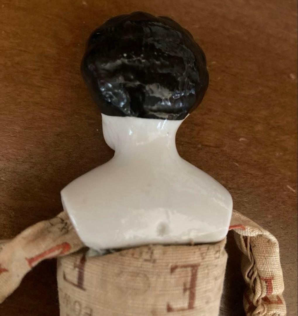 美品　最終価格！！珍しいチャイナヘッドドール　ビスクドール　アンティークドール
