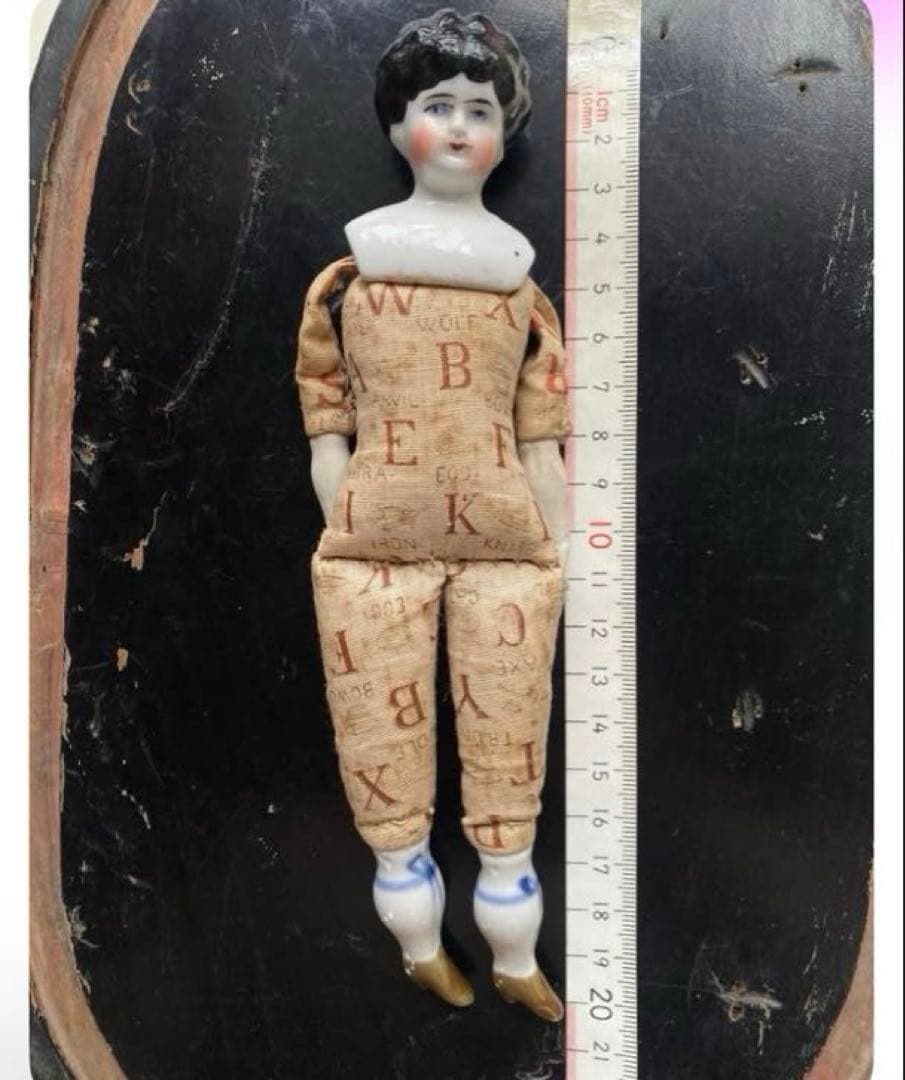 美品　最終価格！！珍しいチャイナヘッドドール　ビスクドール　アンティークドール