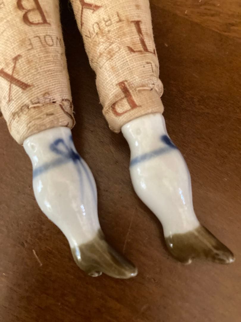 美品　最終価格！！珍しいチャイナヘッドドール　ビスクドール　アンティークドール