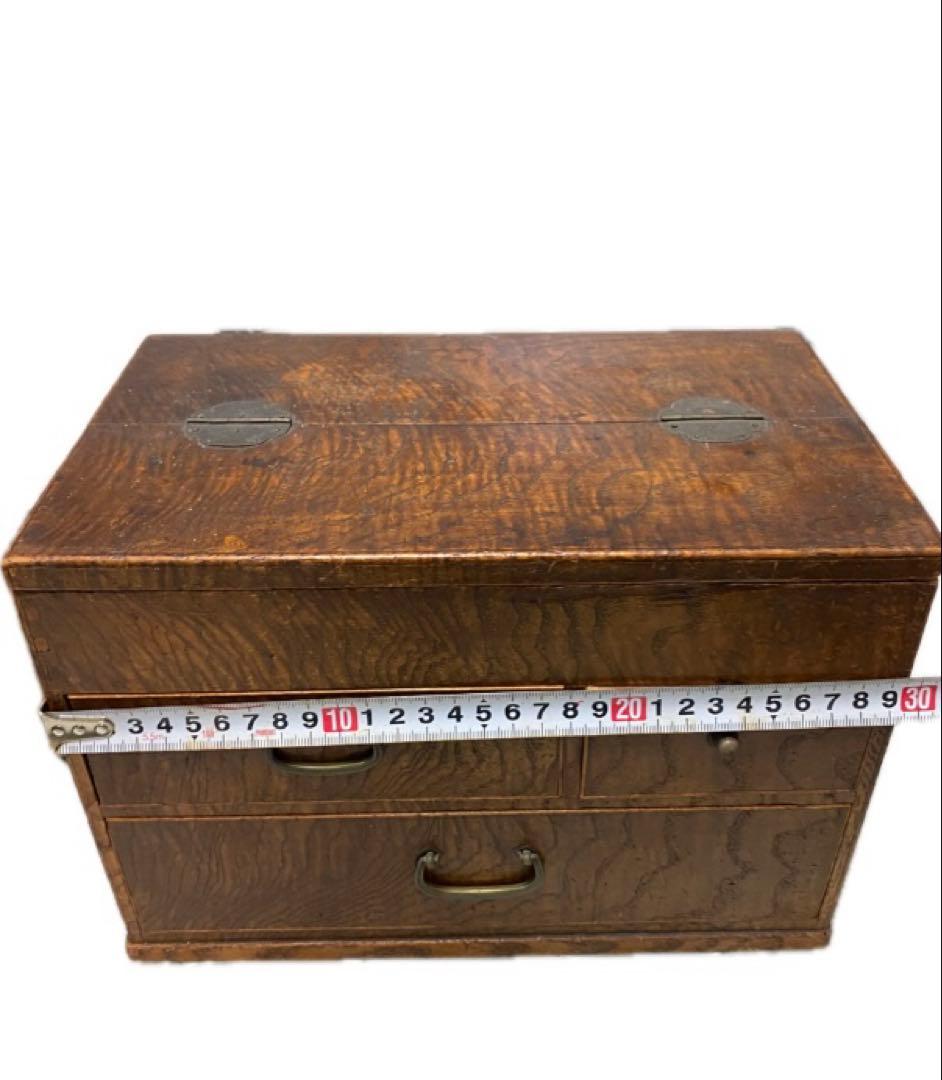 木製　引き出し　裁縫箱　レトロ　小物入れ　ヴィンテージ