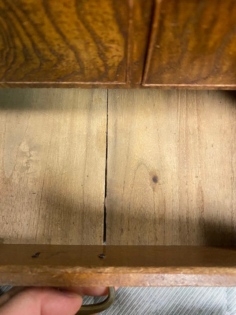 木製　引き出し　裁縫箱　レトロ　小物入れ　ヴィンテージ