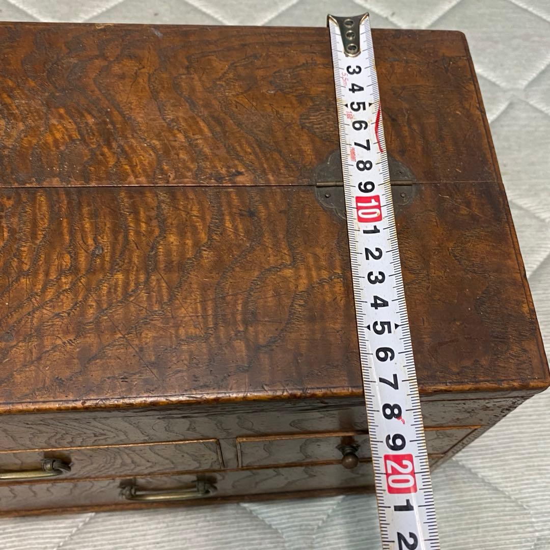 木製　引き出し　裁縫箱　レトロ　小物入れ　ヴィンテージ
