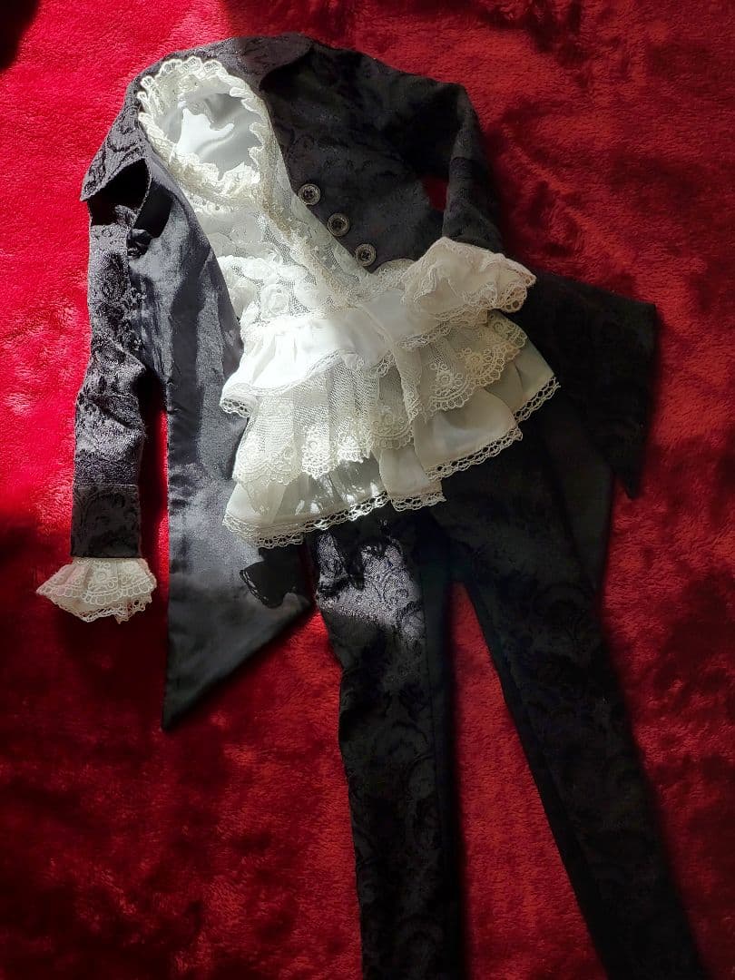 レ*カ様 【メーカー不明】70cm球体関節人形サイズ『ゴシックドレス３点セット』