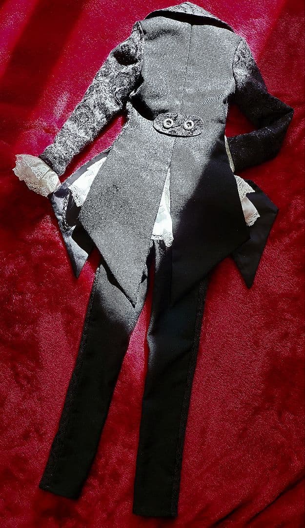 レ*カ様 【メーカー不明】70cm球体関節人形サイズ『ゴシックドレス３点セット』