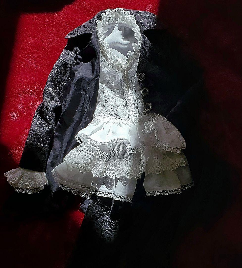 レ*カ様 【メーカー不明】70cm球体関節人形サイズ『ゴシックドレス３点セット』