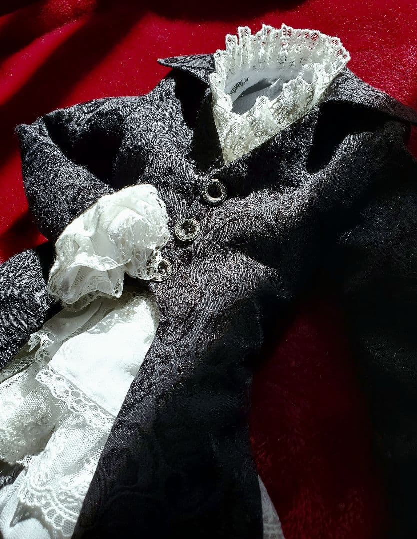 レ*カ様 【メーカー不明】70cm球体関節人形サイズ『ゴシックドレス３点セット』