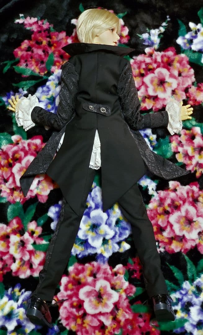 レ*カ様 【メーカー不明】70cm球体関節人形サイズ『ゴシックドレス３点セット』