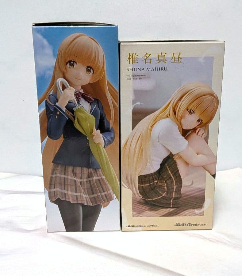 お隣の天使様にいつのまにか駄目人間にされていた件　椎名真昼　フィギュア2点セット