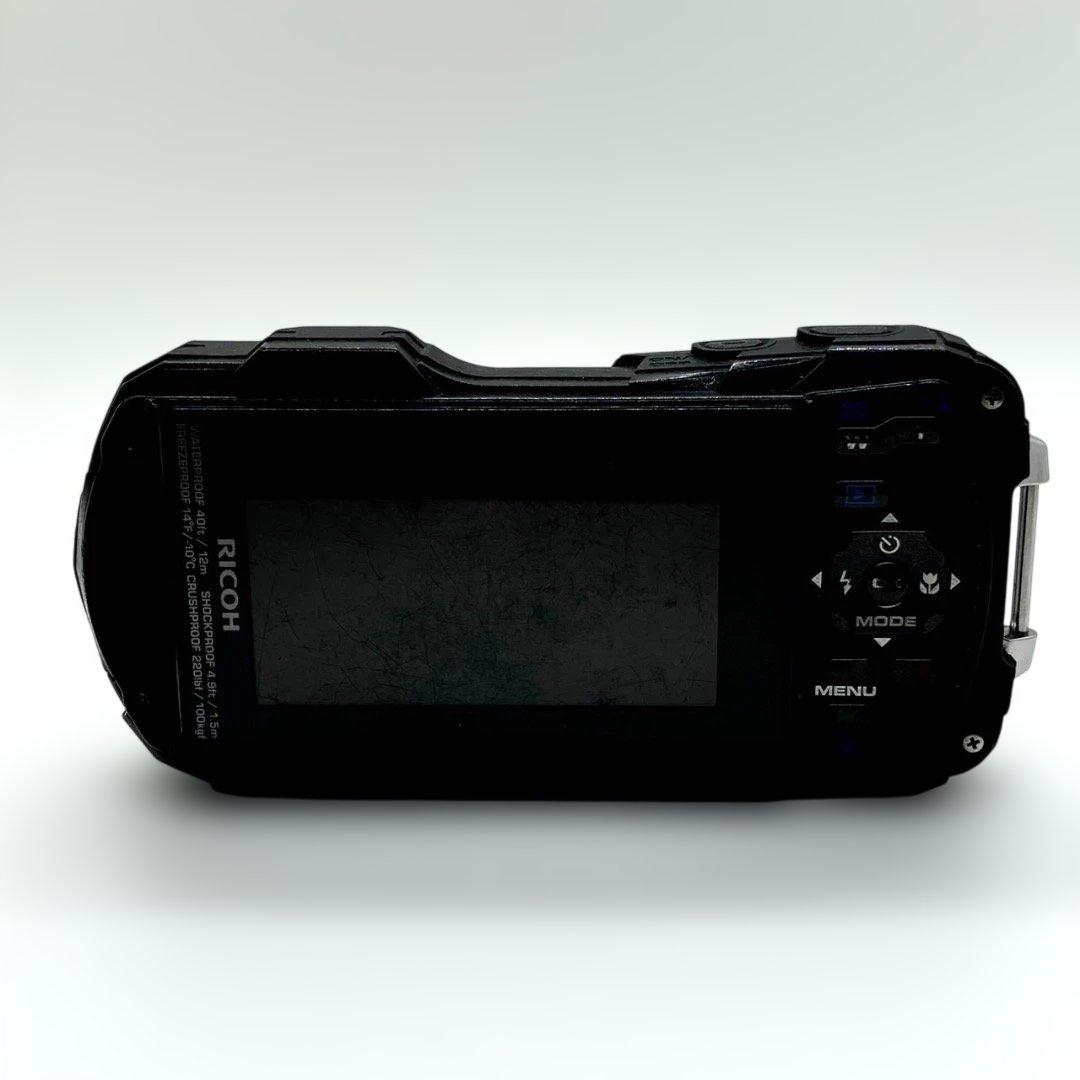 RICOH WG-30 コンパクトデジタルカメラ バッテリー付 防水防塵 工事用