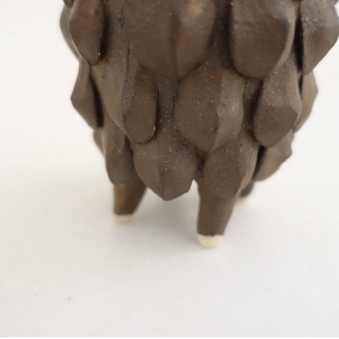 村上直子さん白井隆仁さん　器のしごと　ねずみ 花瓶