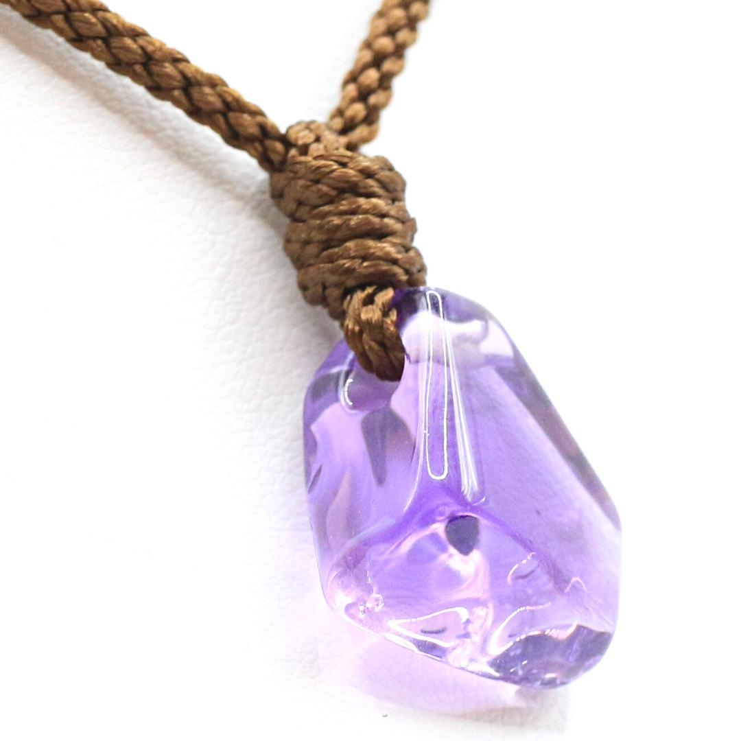 アメジスト 穴あき 原石 genseki72