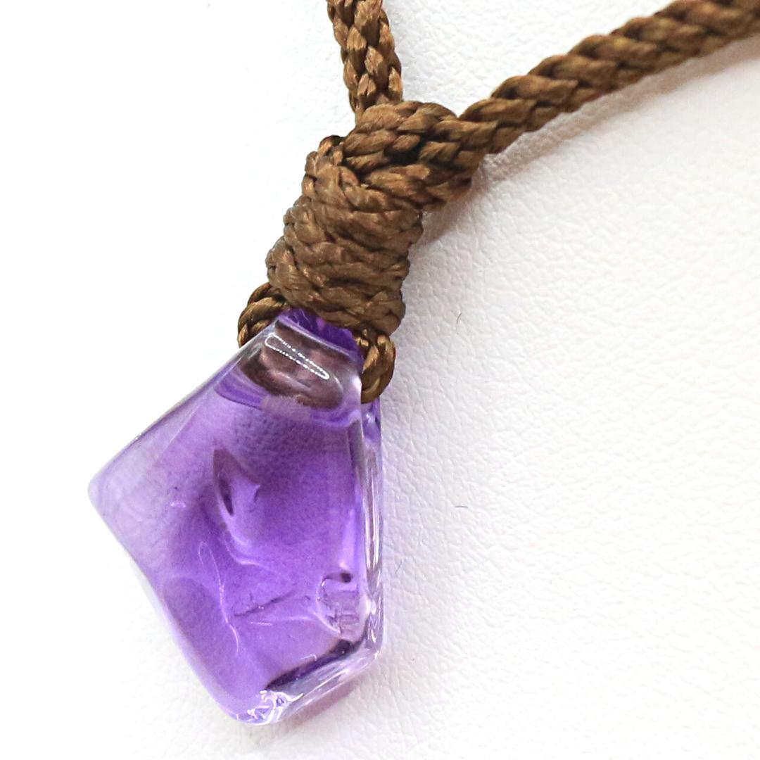 アメジスト 穴あき 原石 genseki72