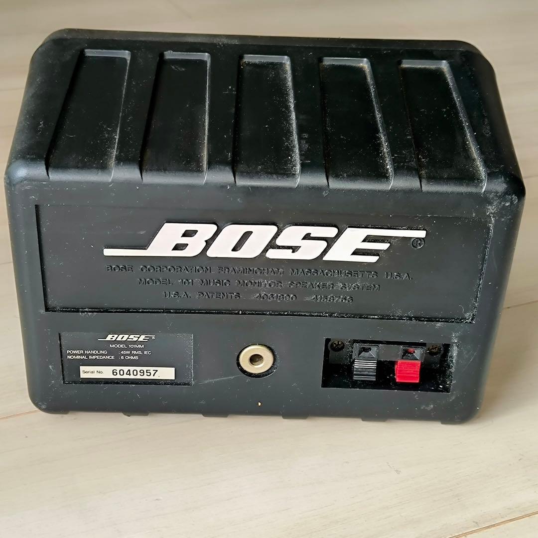【名機】BOSE 101MM スピーカー ペア 2本セット 動作確認済 ボーズ