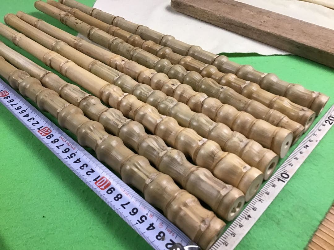 釣り具・その他グリップ用布袋竹「太・長尺・芽取り済み」8本セット