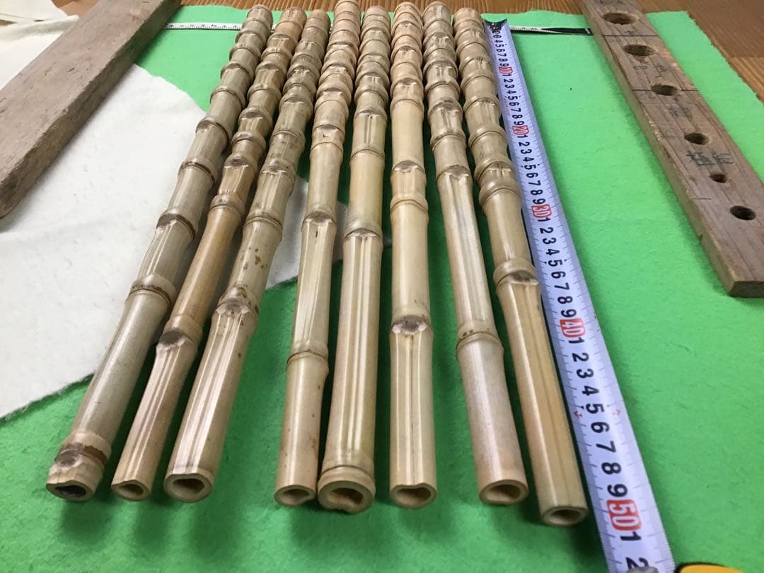 釣り具・その他グリップ用布袋竹「太・長尺・芽取り済み」8本セット