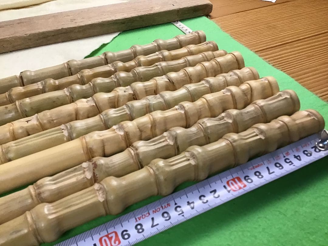 釣り具・その他グリップ用布袋竹「太・長尺・芽取り済み」8本セット