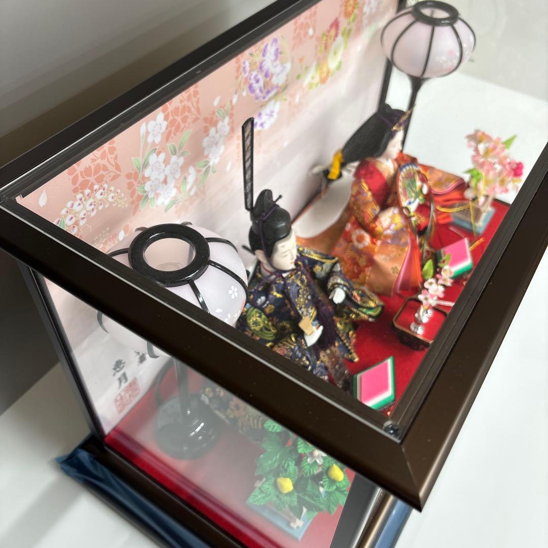 ☆極美品☆雛人形 恵月 本頭衣装着 ケース入り
