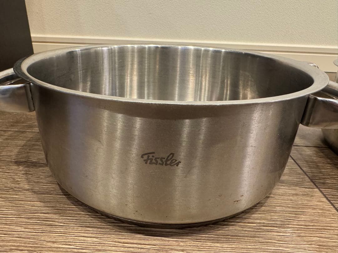 フィスラー ステンレス鍋 IH対応 3点セット