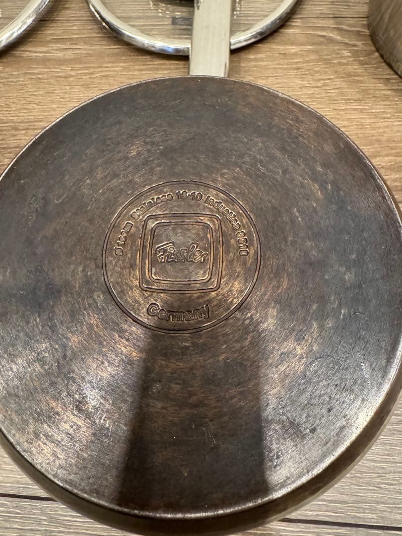 フィスラー ステンレス鍋 IH対応 3点セット