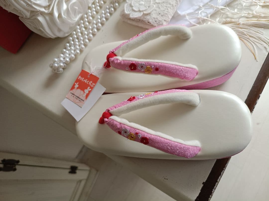 ブランドbonheur saisons着物と帯小物☆七五三ほぼフルセット