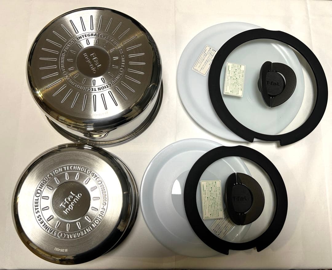 新品　ティファール　IHステンレスエモーション　ソースパン　6点セット