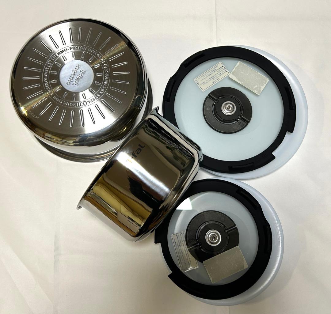 新品　ティファール　IHステンレスエモーション　ソースパン　6点セット