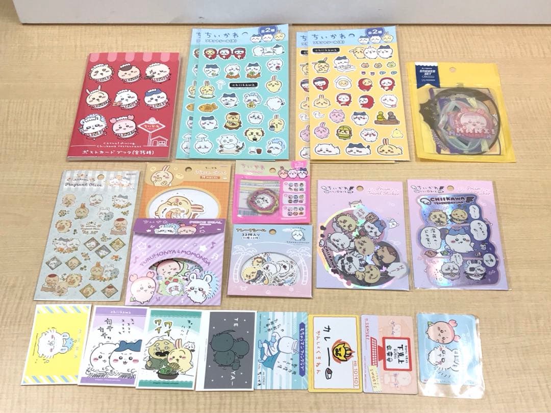 ❶ちいかわ 紙類 ブロマイドガム ステッカー 特典など 大量 まとめ売り
