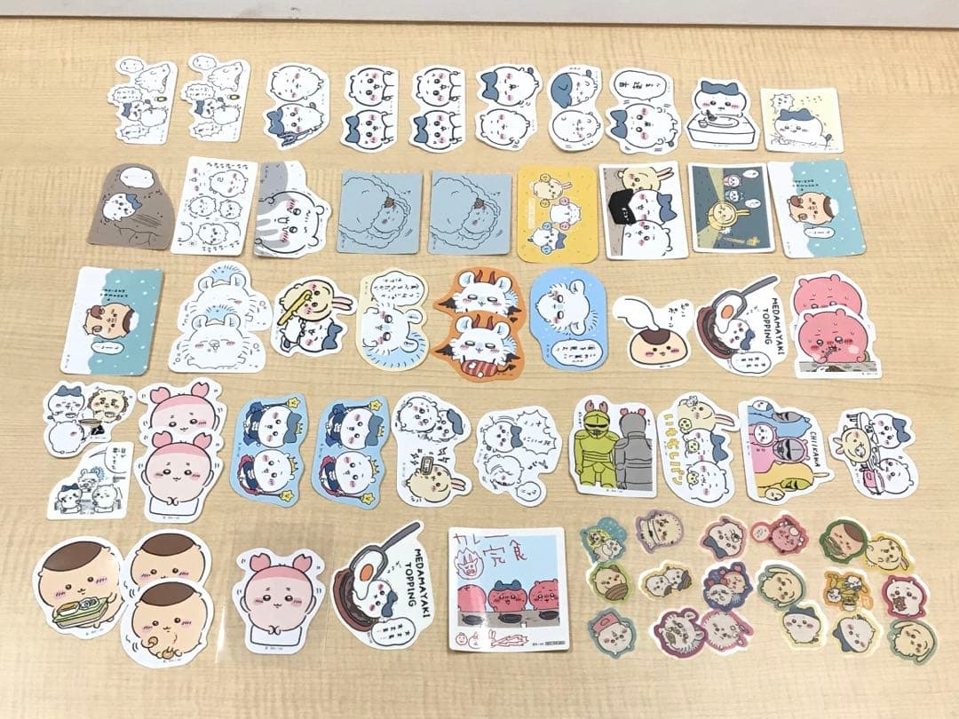 ❶ちいかわ 紙類 ブロマイドガム ステッカー 特典など 大量 まとめ売り