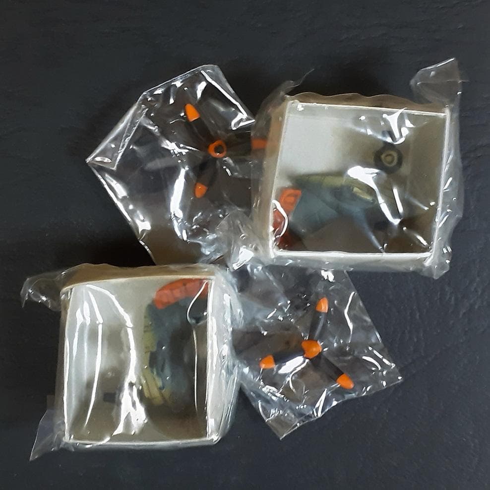 専用出品　ドラカプ　天使悟空、ブルマ戦闘機