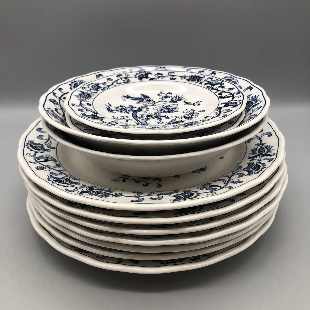 ニッコーNIKKOミングトゥリープレートお皿&ボウル3種11点ビンテージ食器