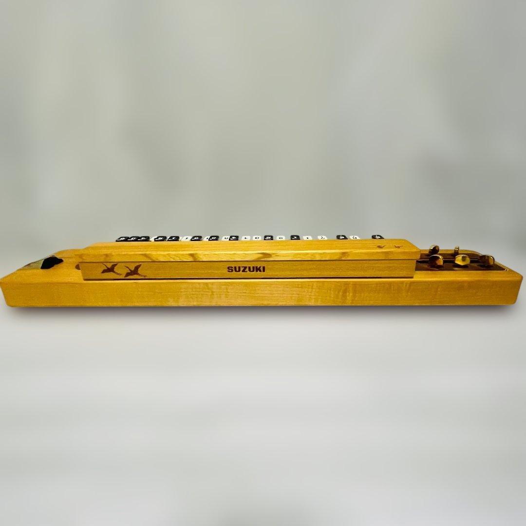 【美品】電気大正琴 弁慶 付属品多数 ケース付 動作品