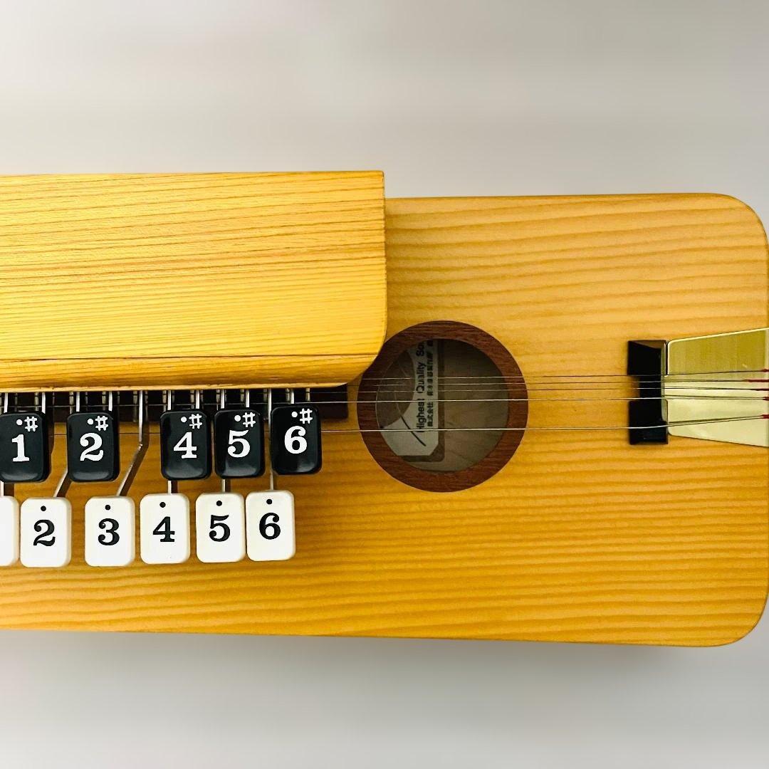 【美品】電気大正琴 弁慶 付属品多数 ケース付 動作品