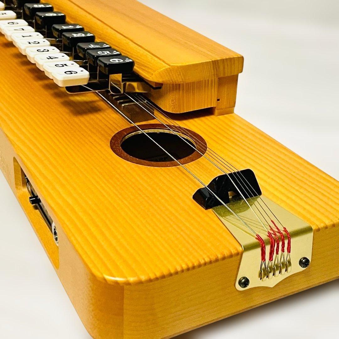 【美品】電気大正琴 弁慶 付属品多数 ケース付 動作品