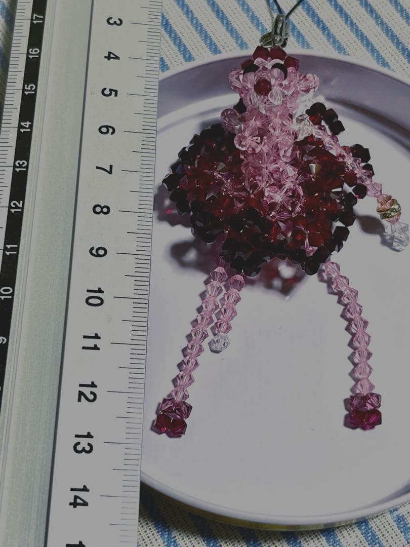 ピンクパンサー スワロフスキー ビーズ スカート