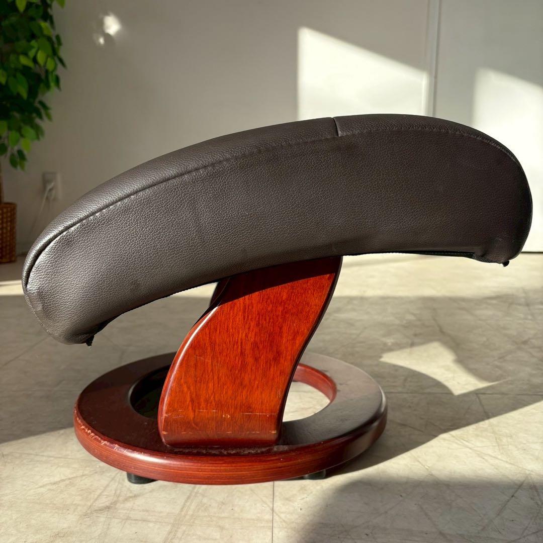 パーソナルチェア リクライニングチェア 1人掛けソファ オットマン付き 回転式