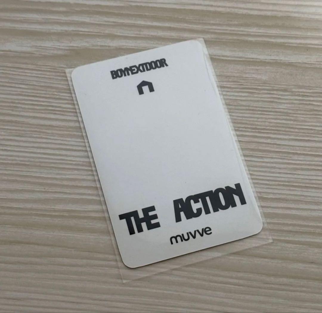 BOYNEXTDOOR The Action MUVVE トレカ テサン