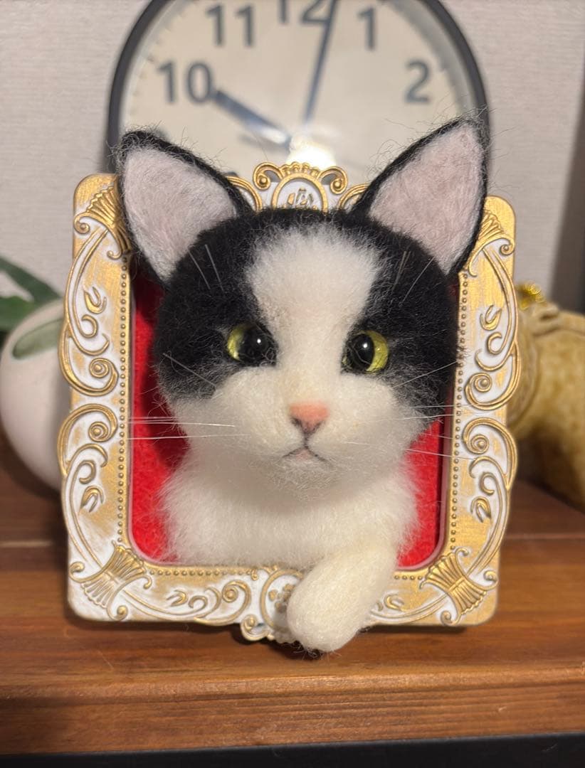 羊毛フェルト猫 オーダー募集　ハンドメイド　felt cats